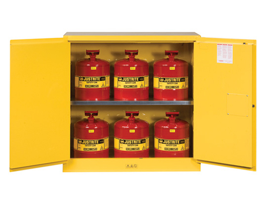 Sure-Grip® EX Flammable Safety Cabinet,90 gallon,2 self-close doors.