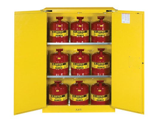 Sure-Grip® EX Flammable Safety Cabinet,90 gallon,2 self-close doors.