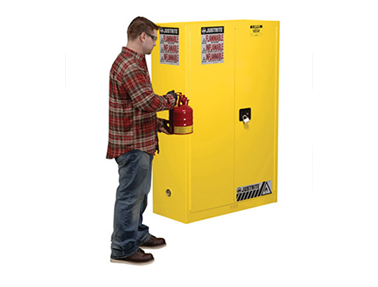 Sure-Grip® EX Flammable Safety Cabinet,90 gallon,2 self-close doors.