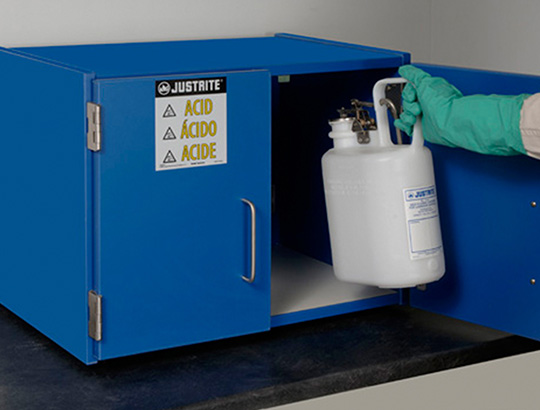 Sure-Grip® EX Flammable Safety Cabinet,90 gallon,2 self-close doors.