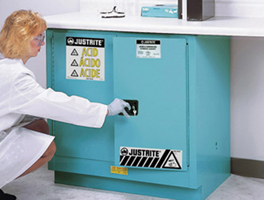 Sure-Grip® EX Flammable Safety Cabinet,90 gallon,2 self-close doors.