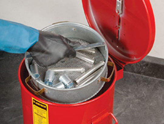 Sure-Grip® EX Flammable Safety Cabinet,90 gallon,2 self-close doors.